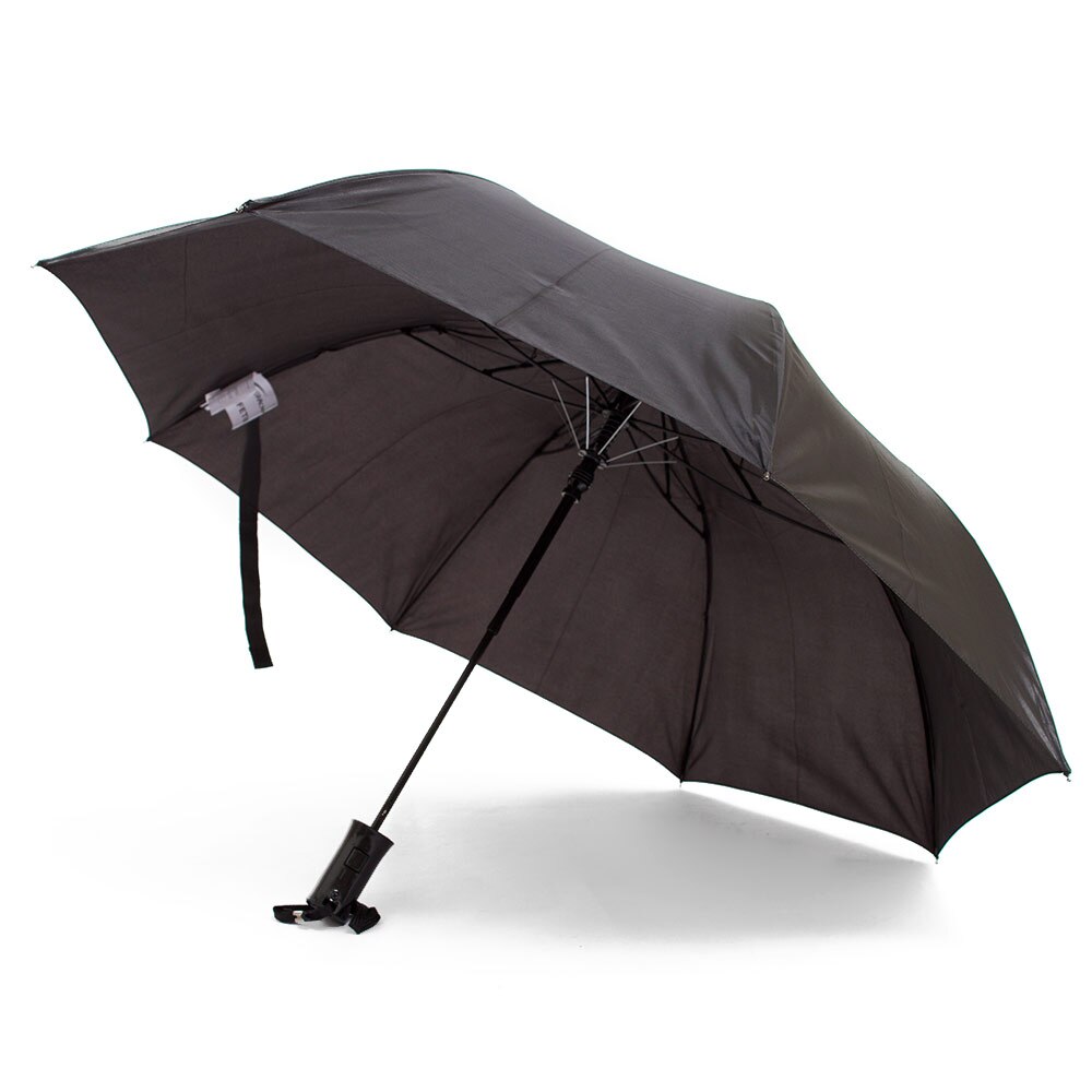 Classic, 42", Folding, Umbrella, Black